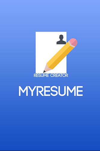 MyResume Resume Creator