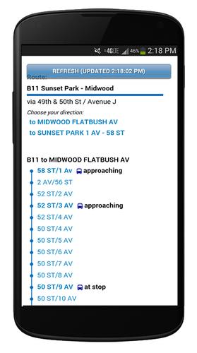 NYC Mta Bus Tracker