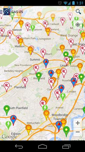 Gas US: Gas Stations in USA