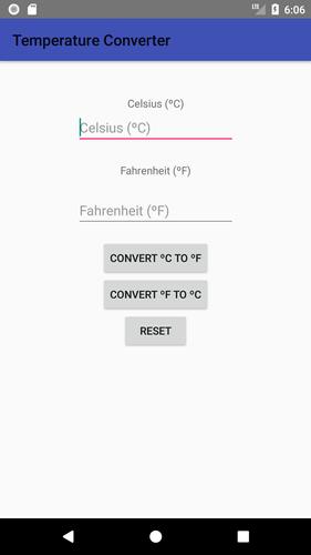 Farenheit to Celsius Converter