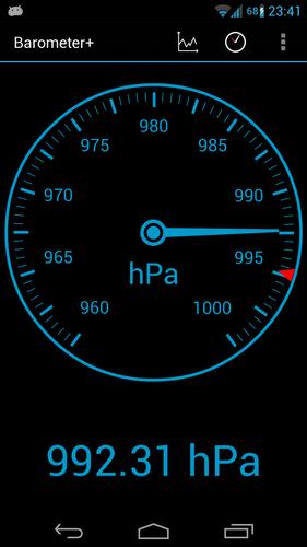 Barometer Altimeter DashClock