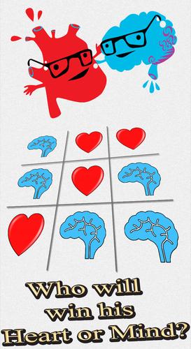 Heart or Mind Tic Tac Toe