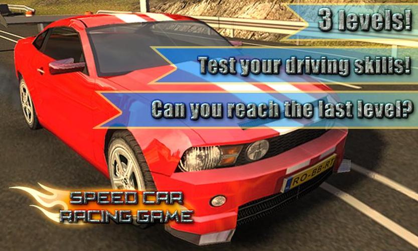 Car racing game