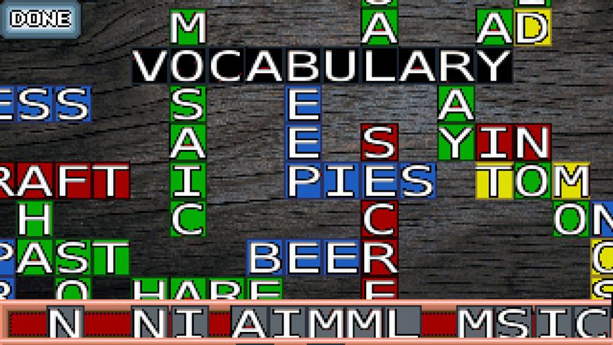 Vocabulary Mosaic