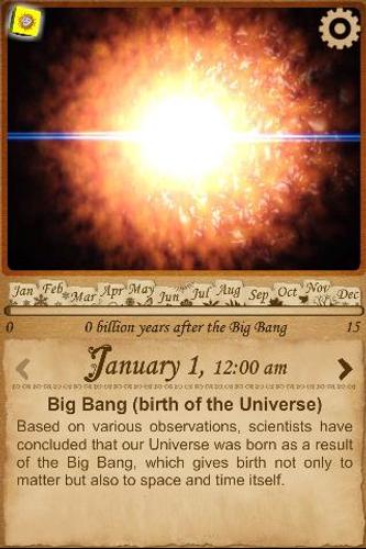 Astronomy Universe Calendar 3D