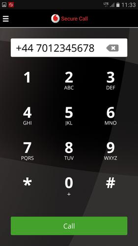 Vodafone Secure Call