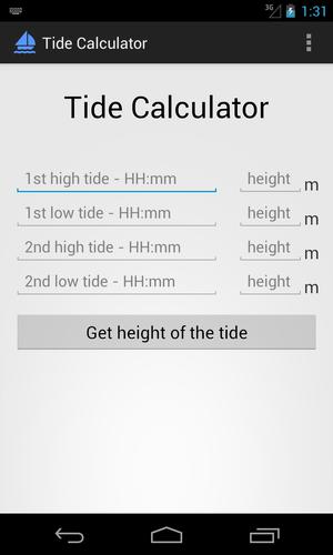 Tide Calculator