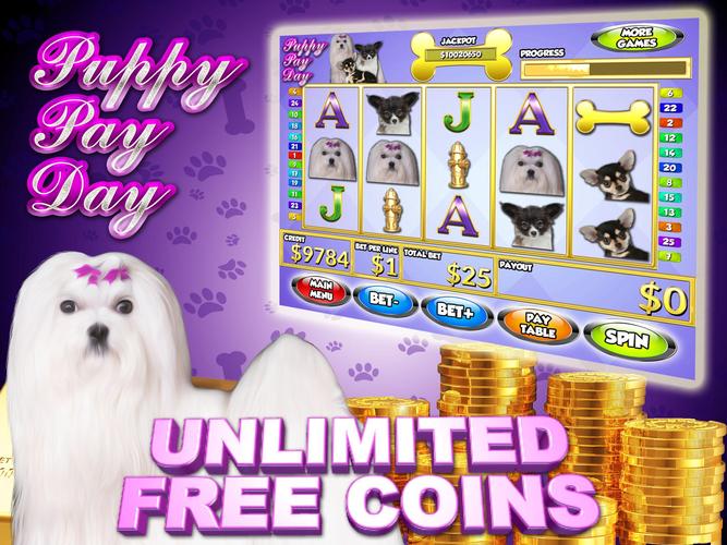 Puppy Pay Day Dog Vegas Slots