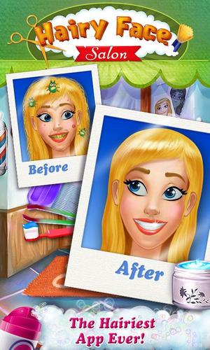 Hairy Face Salon - Makeover