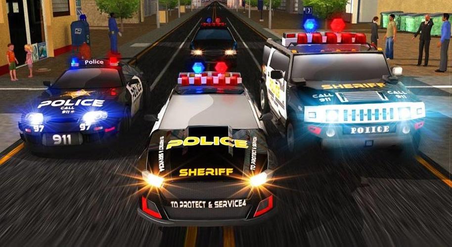 Crazy Police Racing 2015