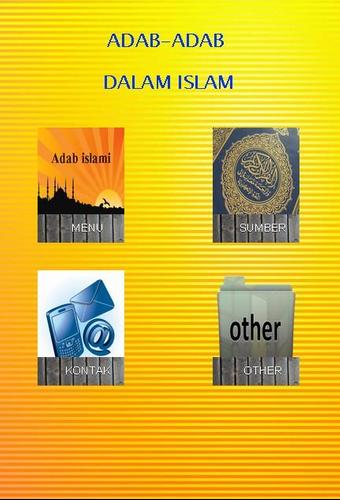 Adab Dalam Islam