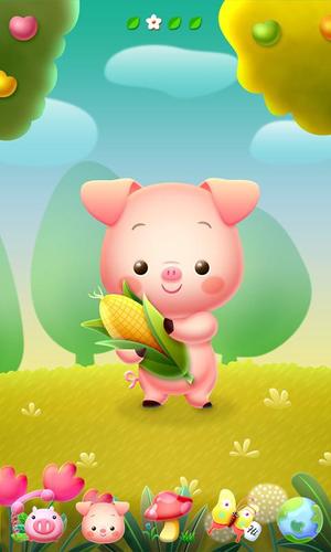 Piggy GO Launcher Theme