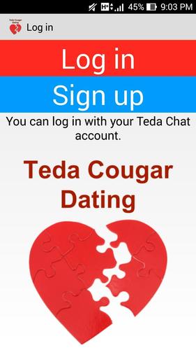 Teda Cougar Dating Application