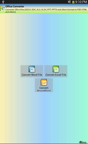 Office Converter (Word, Excel)
