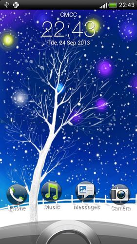 Romantic Snow Live Wallpaper.