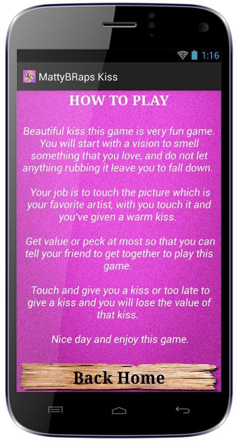 MattyBRaps Kiss Game