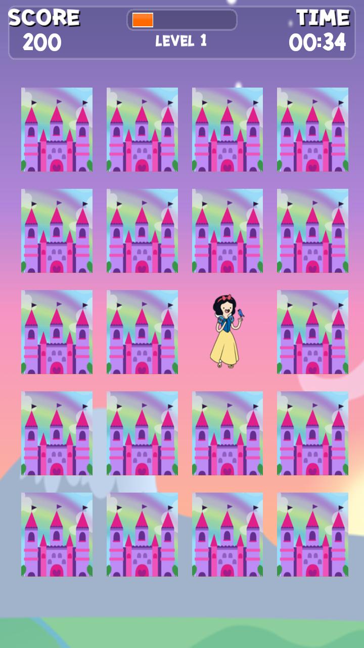 Princess Adventure Game Memory