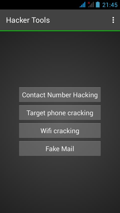 Hacker Fake Tools