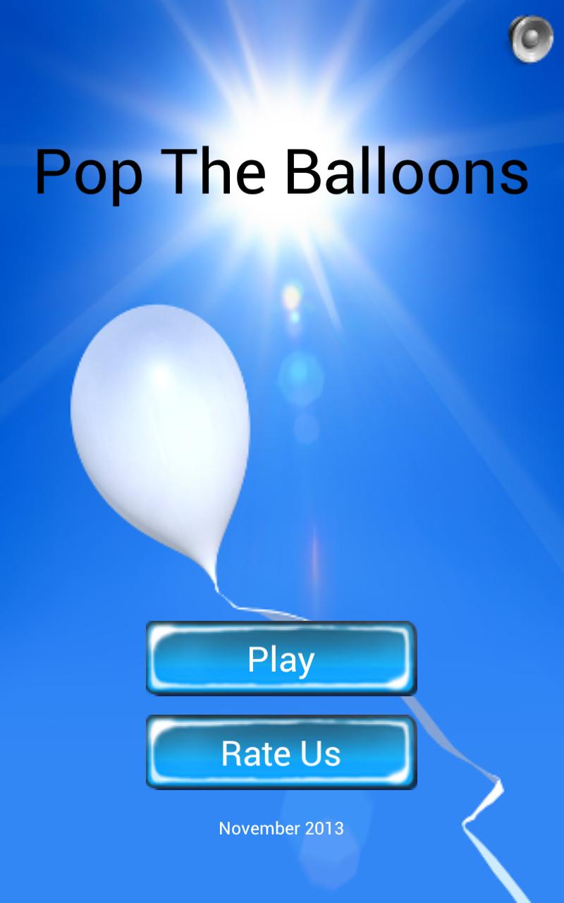 Pop The Balloons