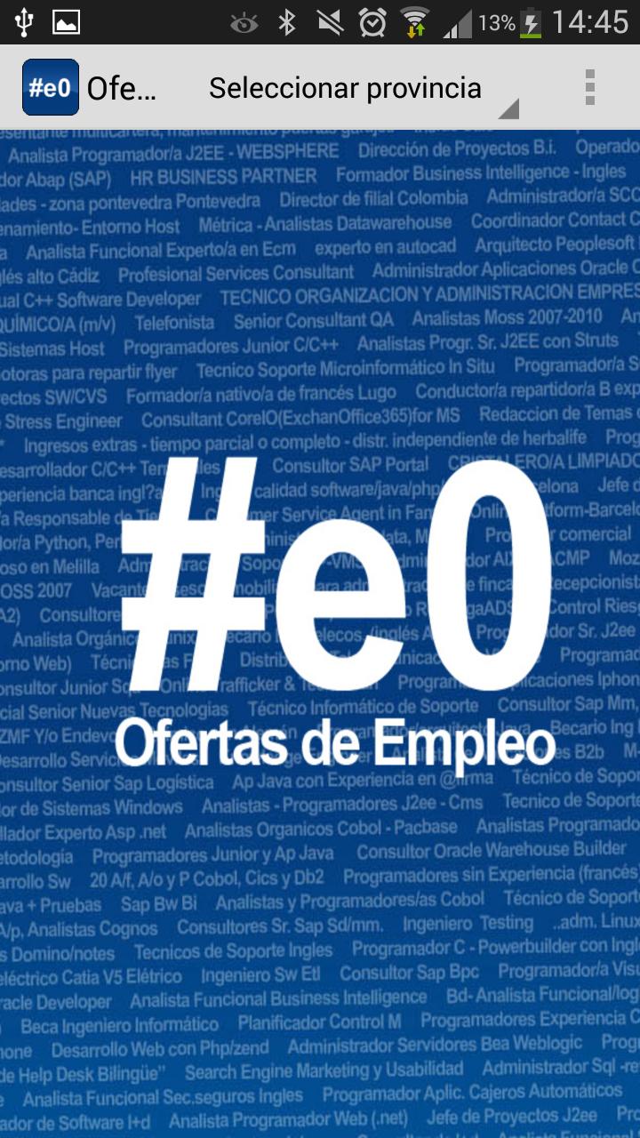 Ofertas de empleo