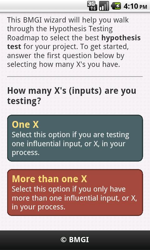 Hypothesis Testing Roadmap