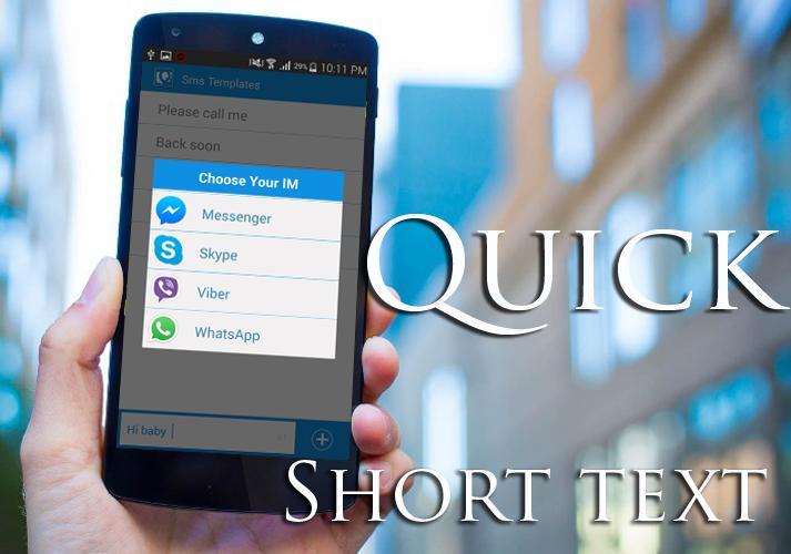 Quick Short Text Free