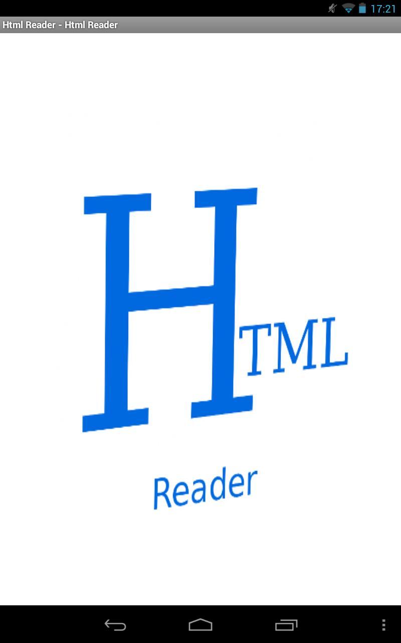 Html Reader