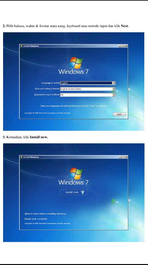 Install Windows 7 Tutorial