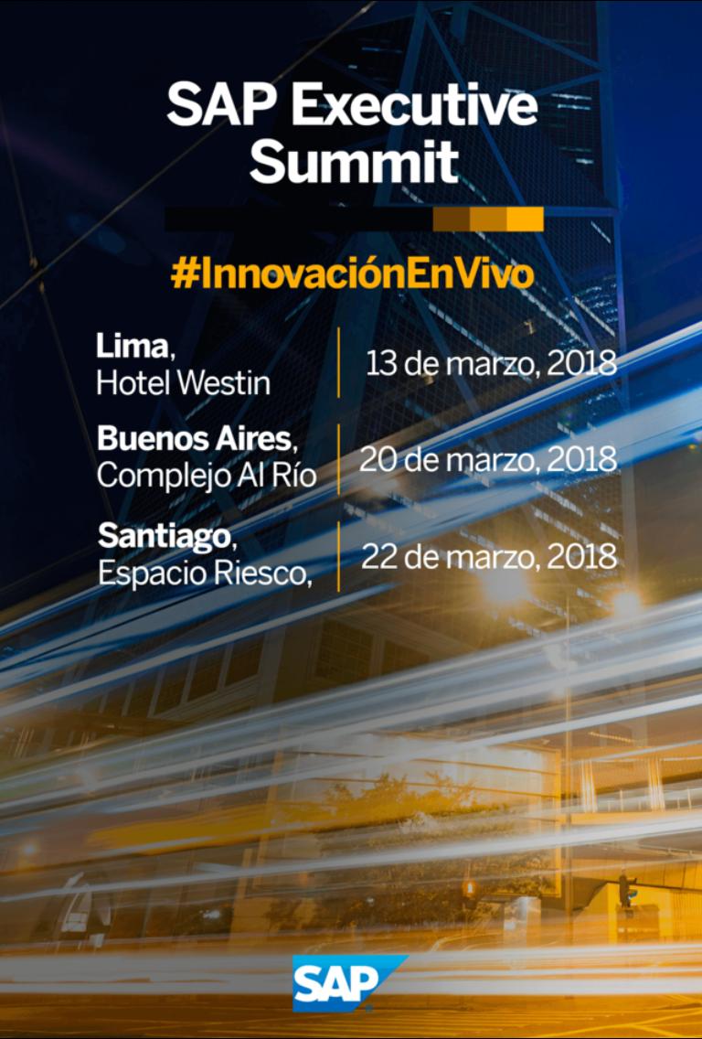 SAP Executive Summit 2018