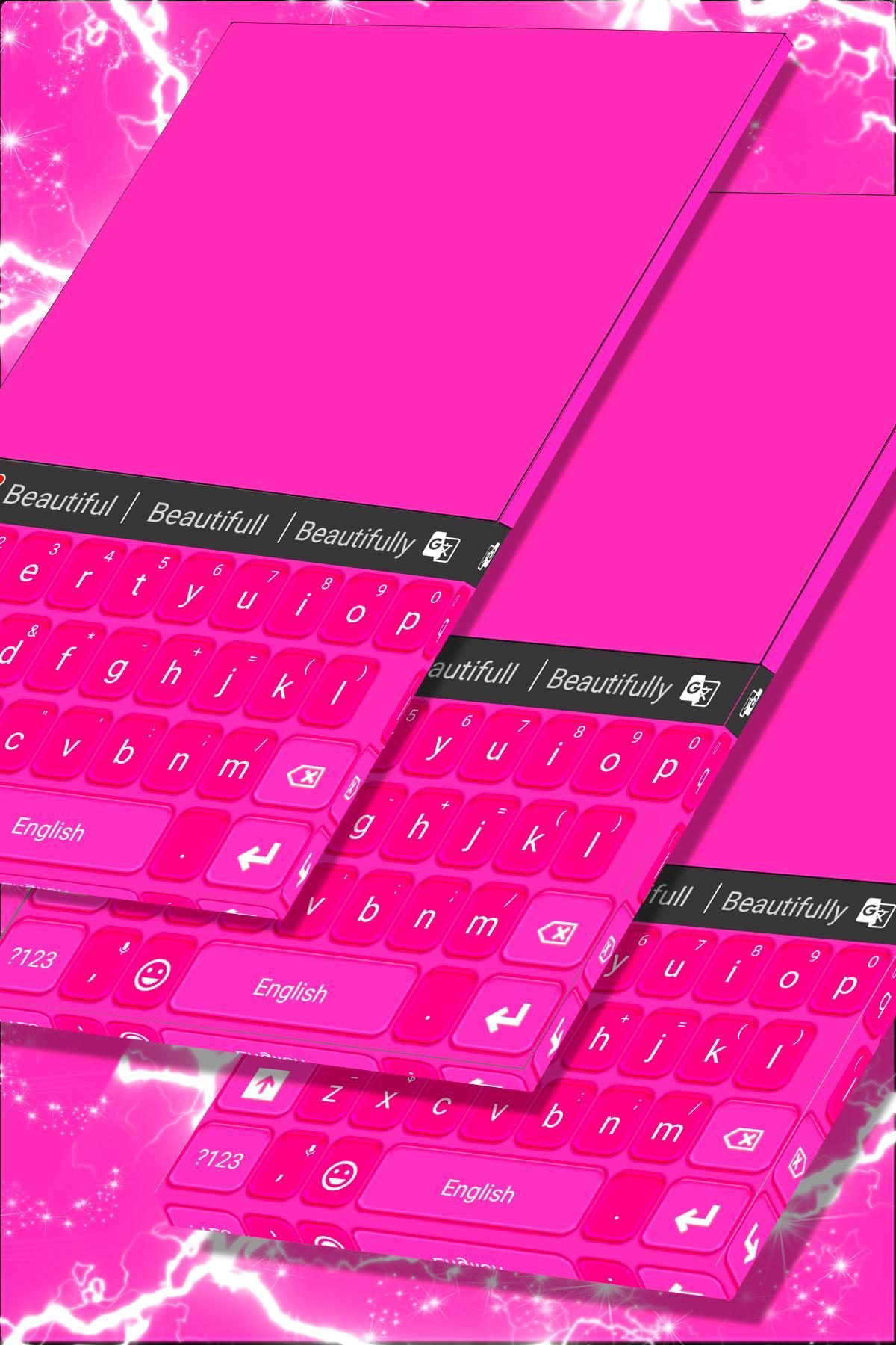 Pink Keyboard Personalization