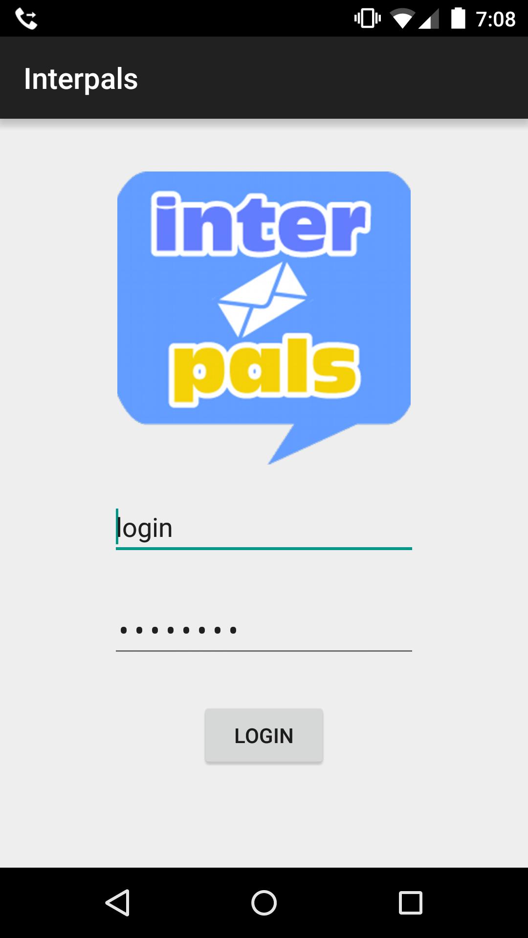 App for Interpals