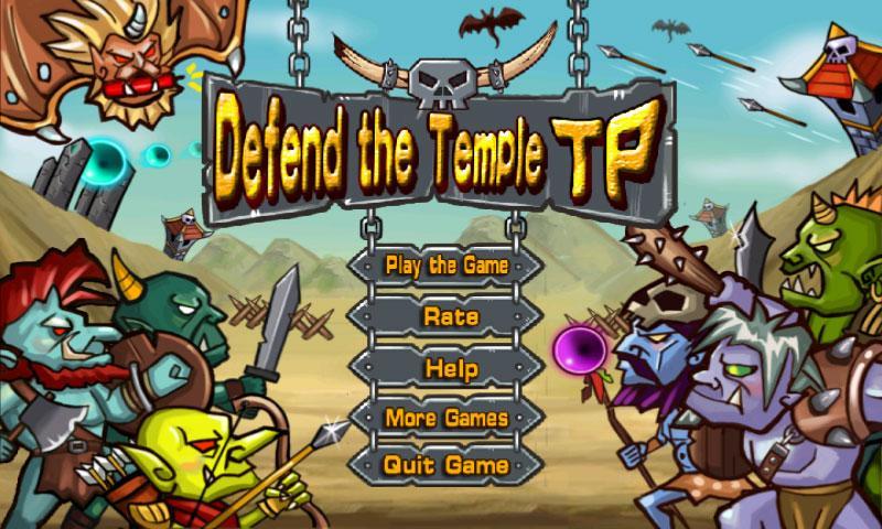 Defend temple-Top Free Game