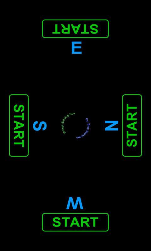 Bridge Bidding Box