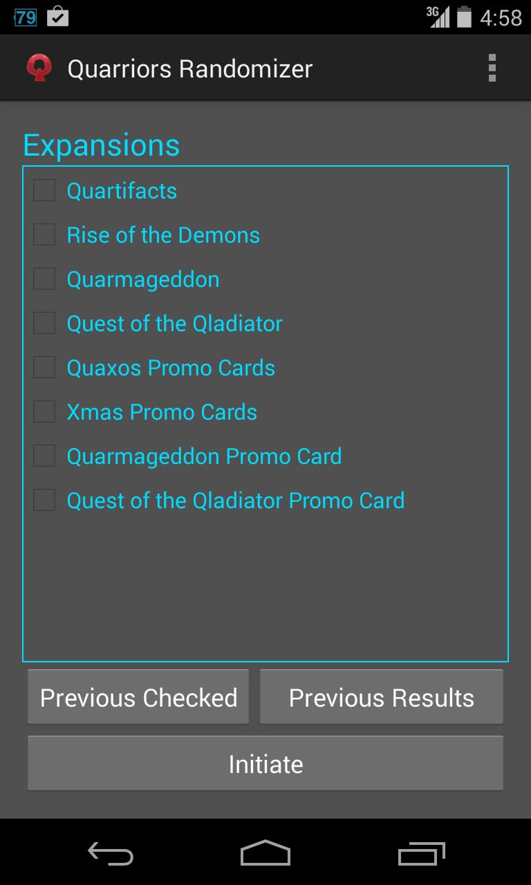 Quarriors Randomizer