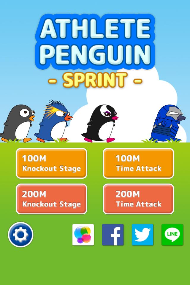 Athlete Penguin - Sprint