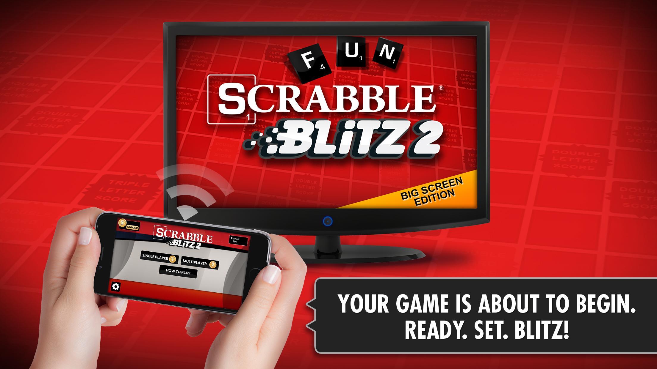 SCRABBLE Blitz 2 Big Screen