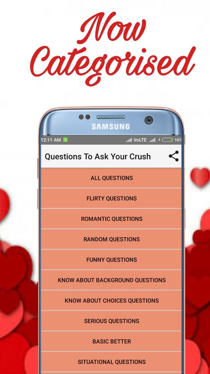 Questions To Ask Your Crush