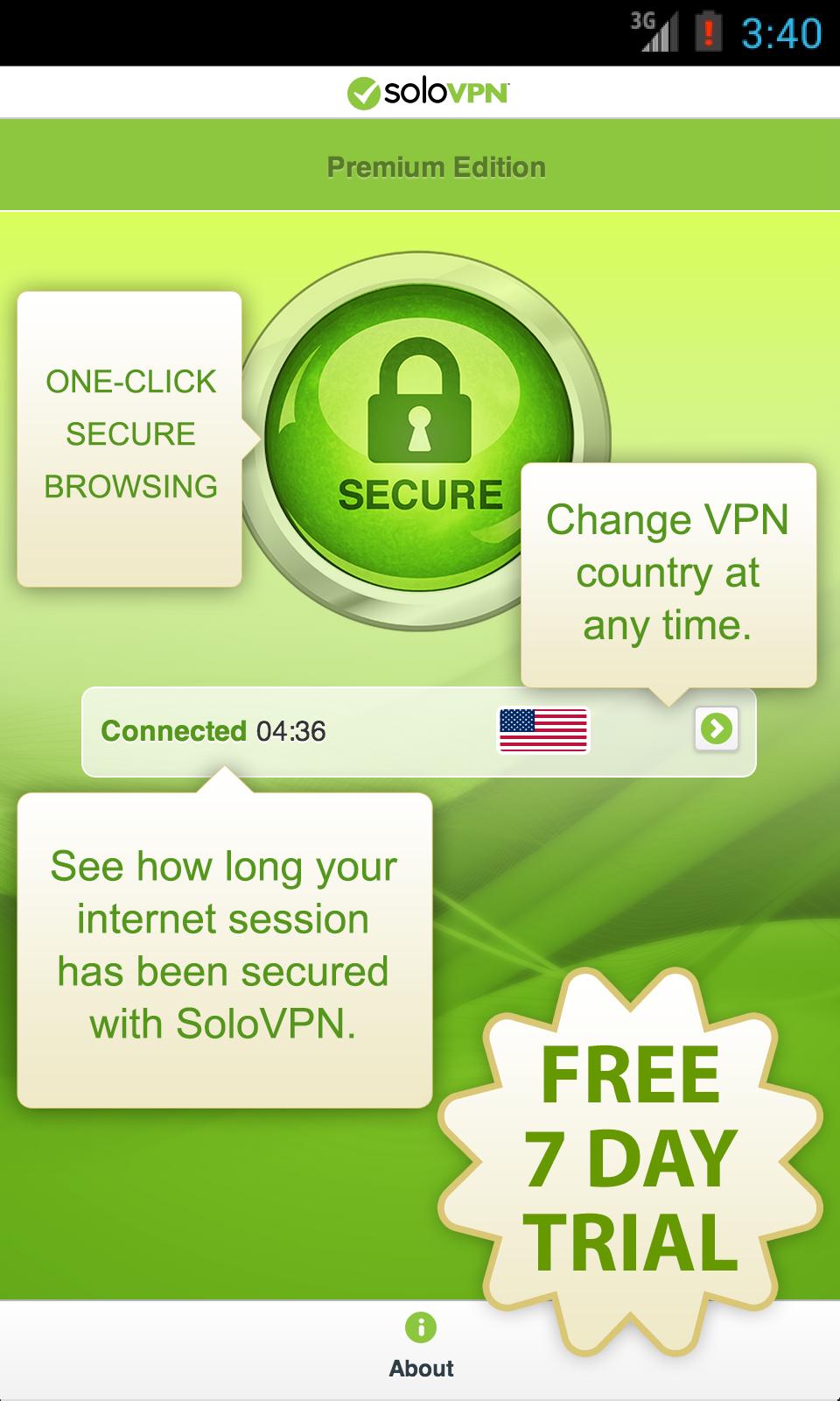 SoloVPN Anonymous, Safe & Fast