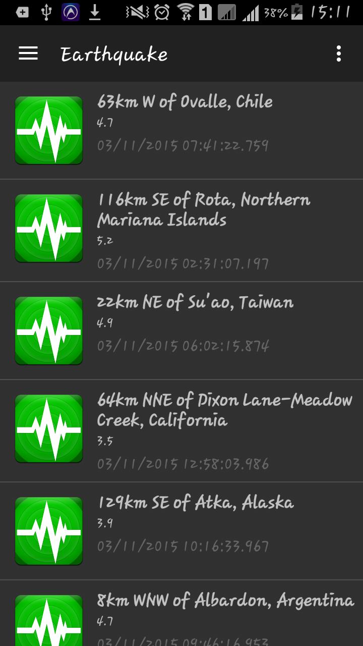 Earthquake Tracker