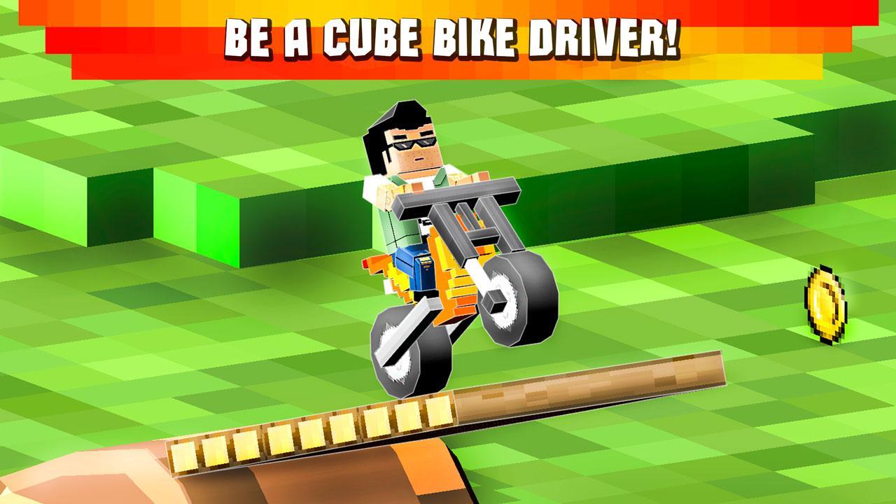 Cube Motocross: Bike Stunts 3D