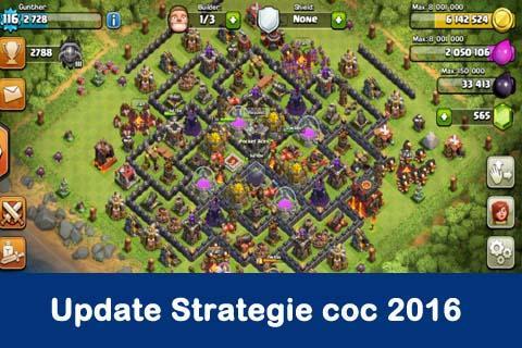 Update Strategie coc 2016