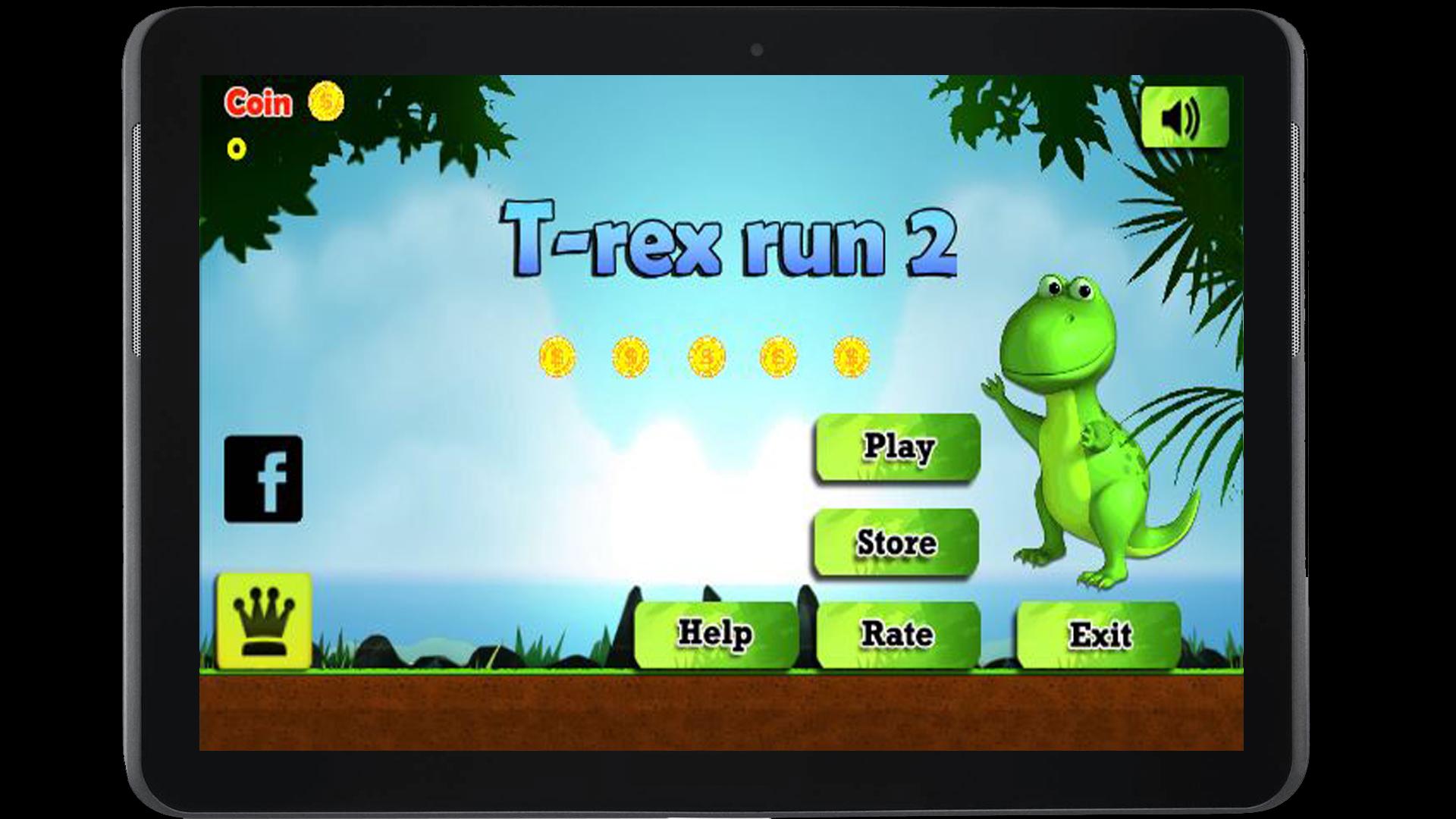 T-rex Run 2