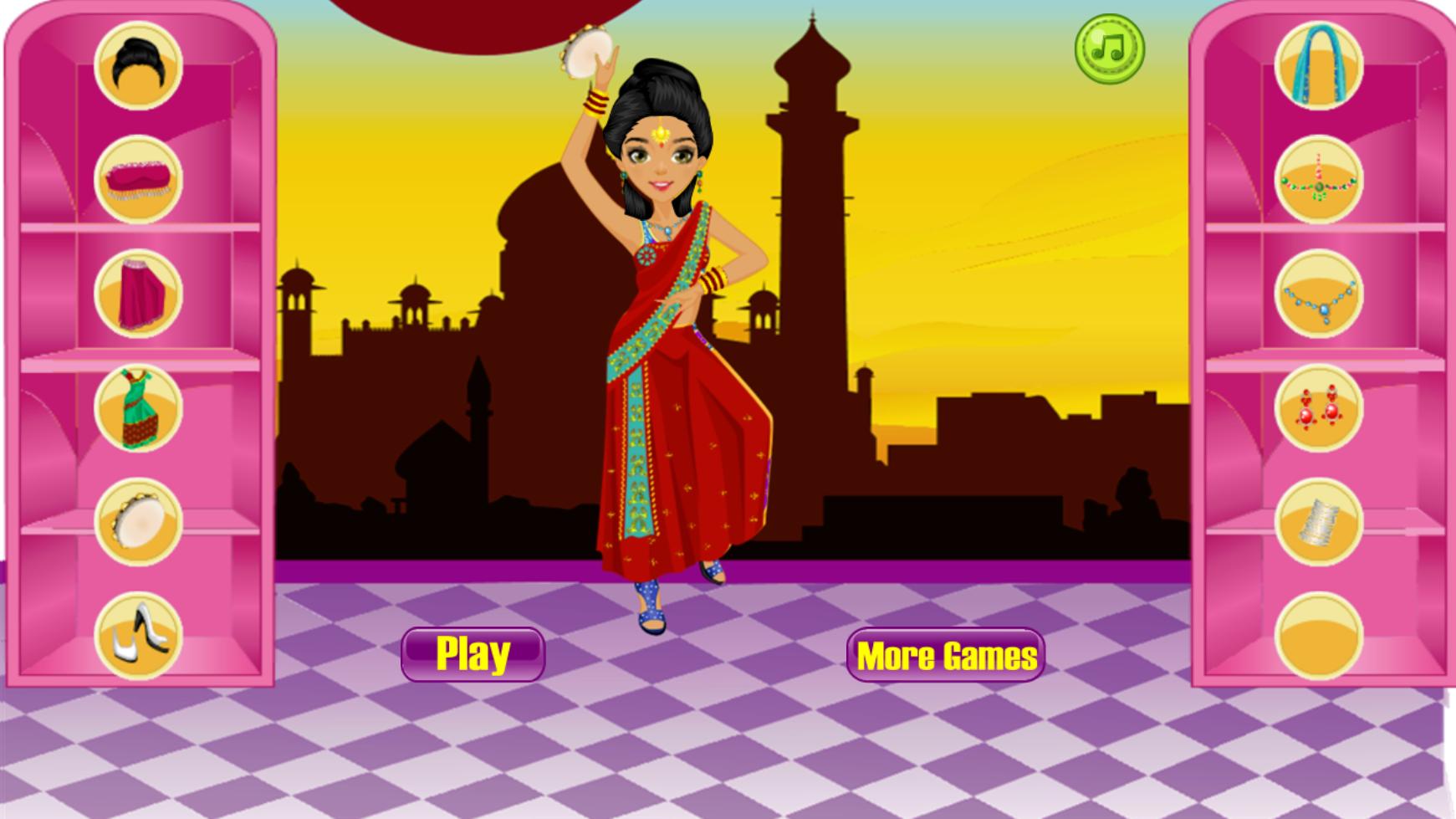 indian fashion dress up game