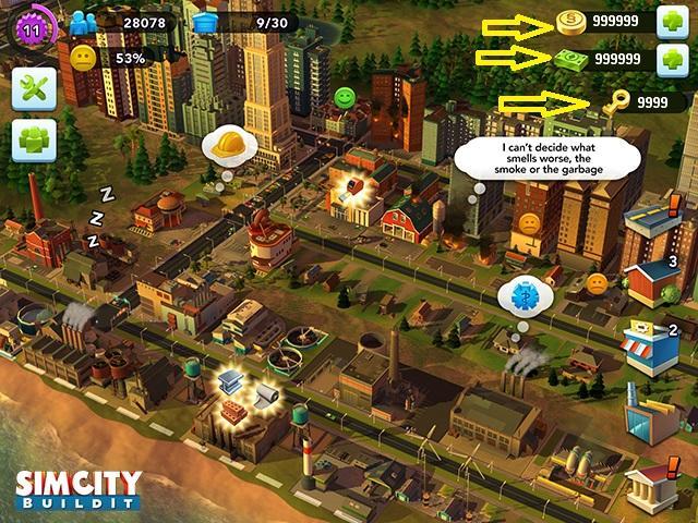 Free Simcash SimCity BuildIt