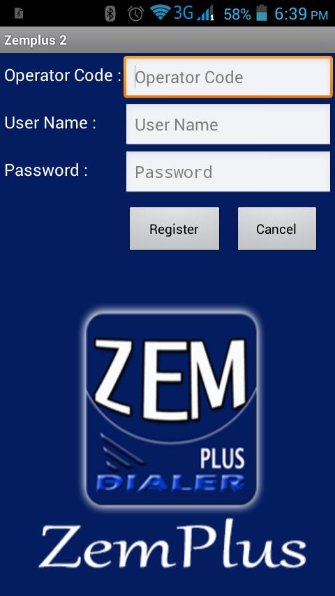 Zemplus Mobile Dialer