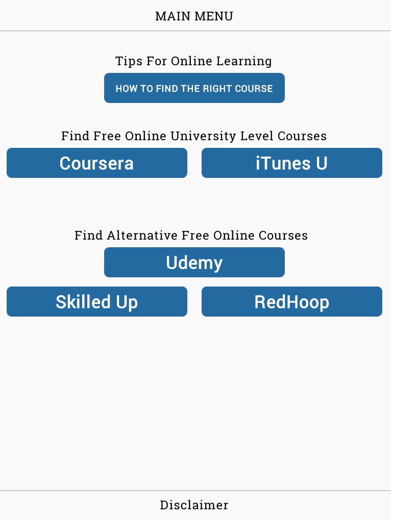 Free Online University Courses