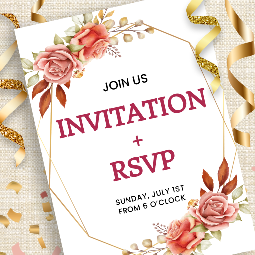 Invitation Maker + RSVP