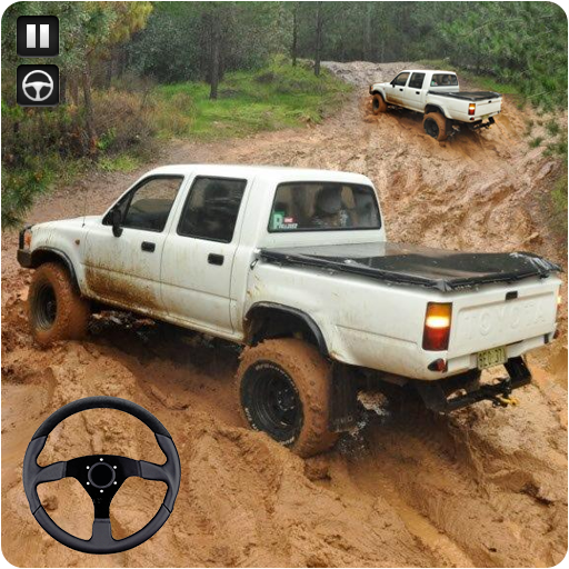 US Pickup Truck Offroad Driver