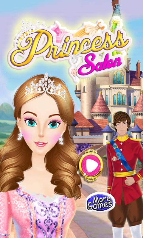 Princess salon girls games