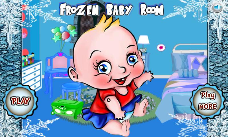 Frozen Princess Baby Room Game